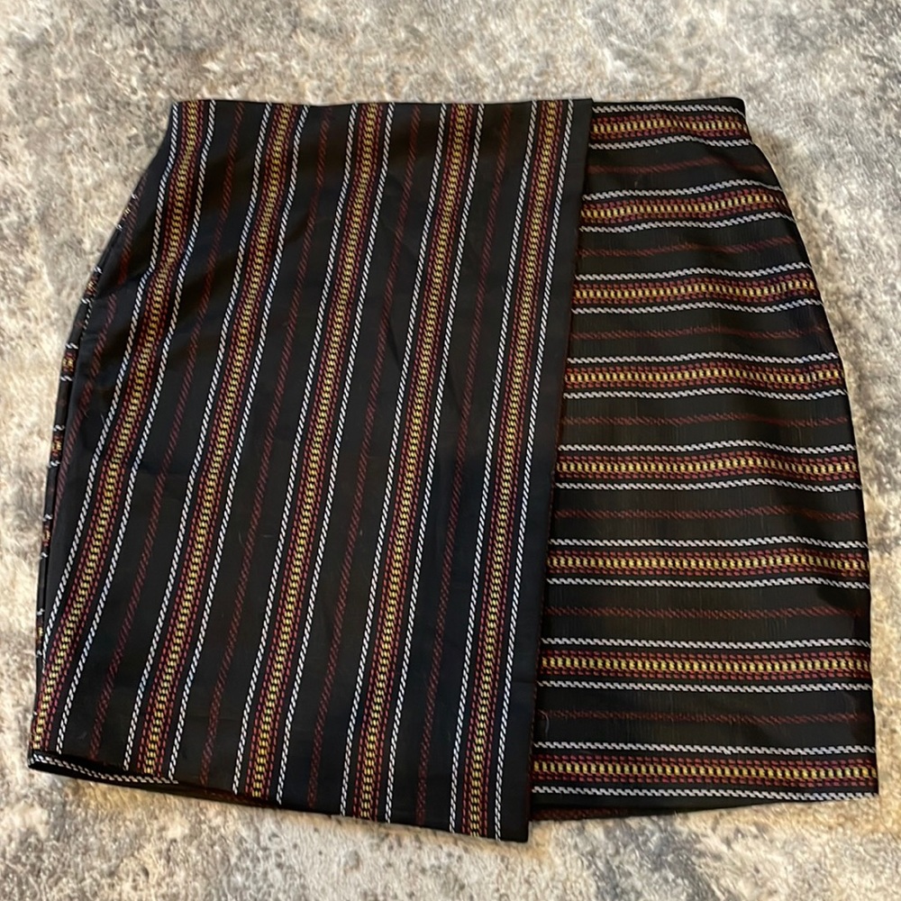 Asymmetrical Mini Skirt